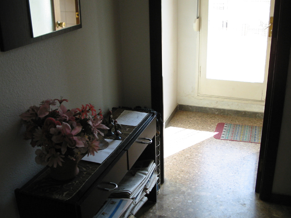 Foyer of the Barcelona apartment in Les Corts