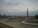 Benches at Park Güell in Barcelona