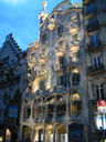 Casa  Batlló on Passeig de Gràcia in Barcelona