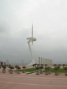 Olympic Tower on Montjuïc in Barcelona