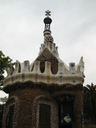 building in parc guell